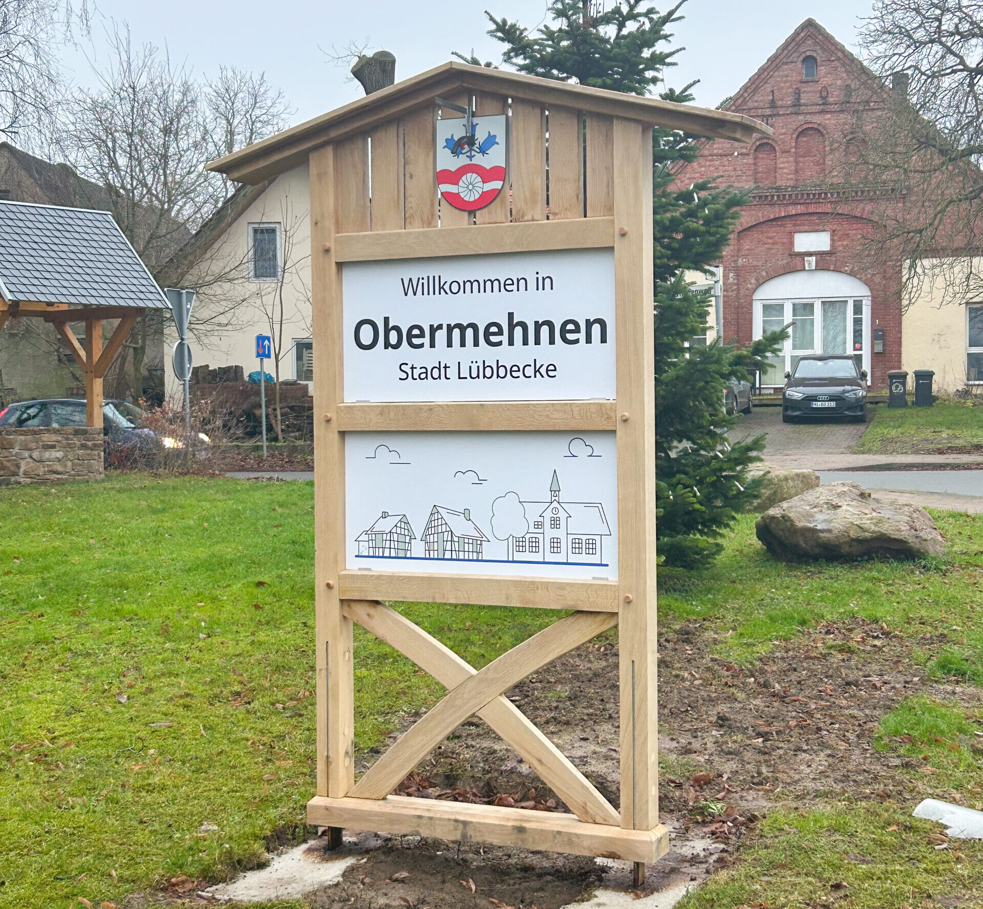 Dorfschild-Obermehnen
